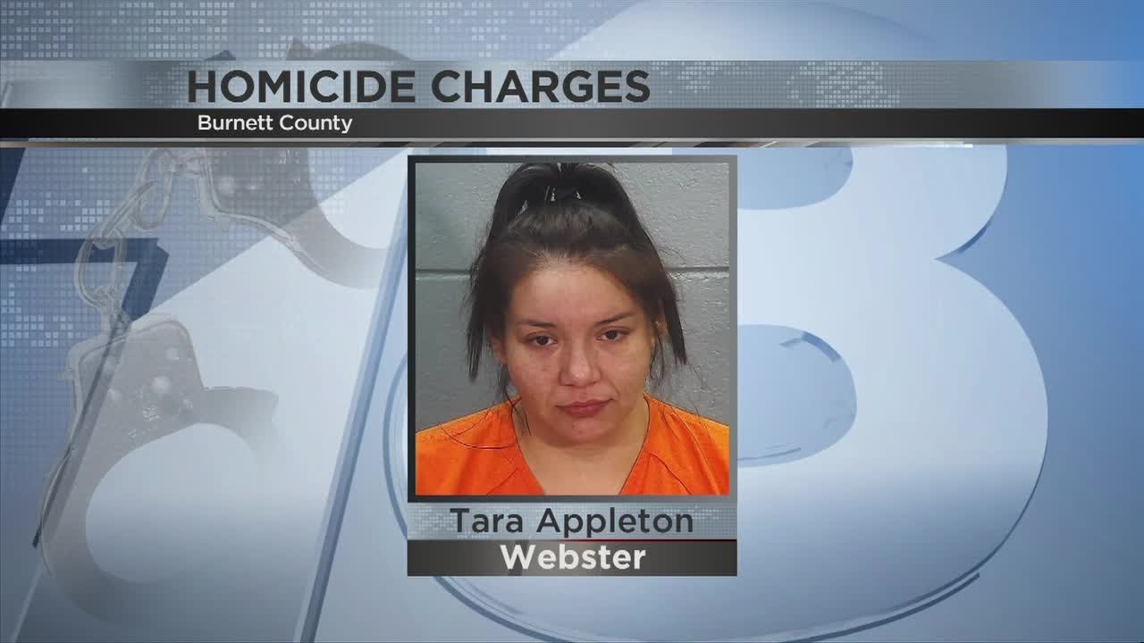 Homicide charges filed against Burnett County woman
