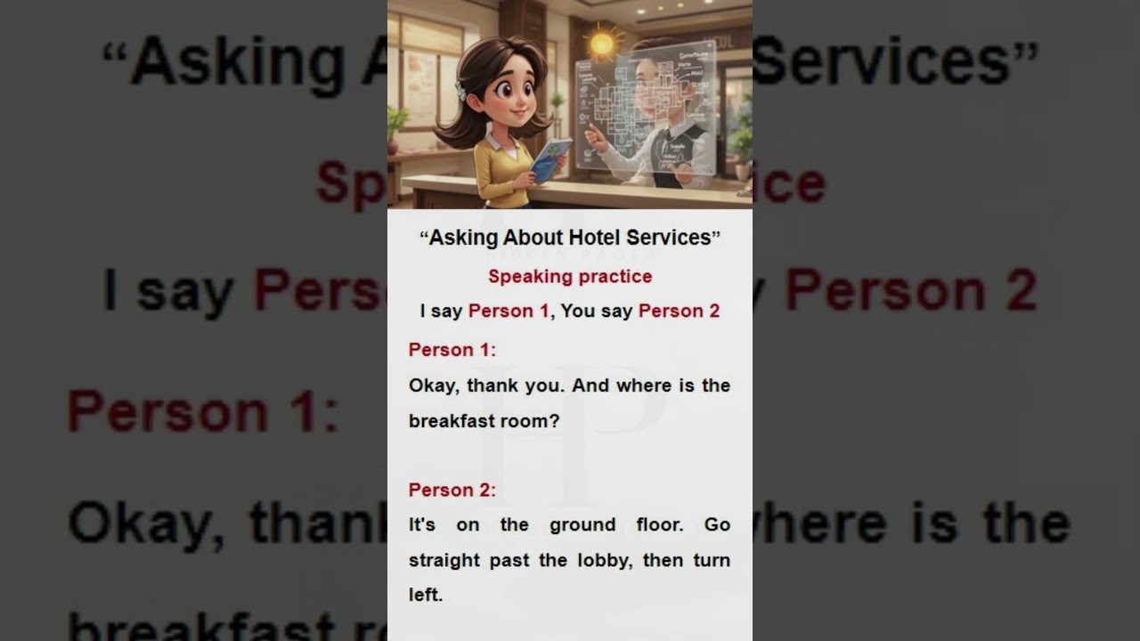 Asking About Hotel Services 
