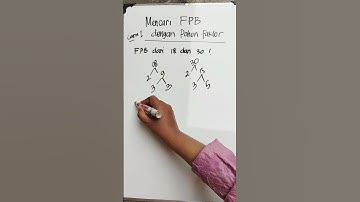 Mencari FPB dengan pohon faktor #fpb #fpbdankpk #faktorisasiprima