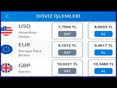 Denizbank Canlı Döviz Alış Satış İşlemi | Denizbank Döviz Hesabı Açma #dövizkuru #dolarkuru