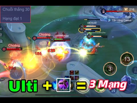 Video ZUKA Chiêu Cuối + Tốc Biến = 3 Mạng Chuỗi AUTO WIN 30 - youtube