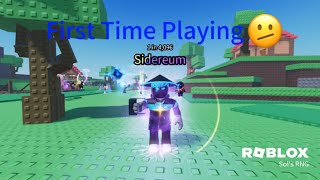 I Played Sols Rng For The First Time….(Roblox Sols Rng)