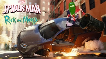 Marvels Spider-Man Remastered PC Rick and Morty Pickle Rick MOD