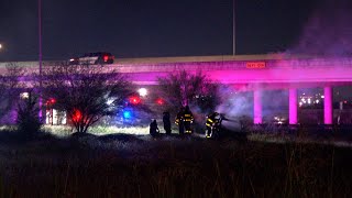 1 person killed in fiery rollover crash on Highway 281, SAPD says