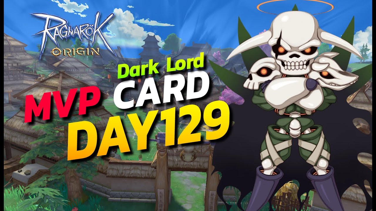 วันนี้ต้องดรอปแล้วปะวะ Dark Lord Card | Ragnarok Origin - YouTube