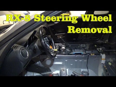 How to Remove an Rx-8 Steering Wheel - YouTube