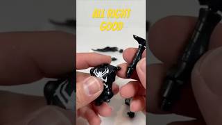 SATISFYING CLICKS! Blokees Symbiote Spider-Man ASMR Build #shorts #spiderman #asmr #marvel #blokees