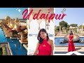 Udaipur travel vlog skincare  makeup i packed with me udaivilas visit boat ride and trident stay