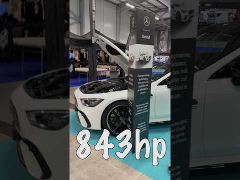 Mercedes FASTEST car at the British Motor Show! #Mercedes #MercedesAMG #amggt63s #AMGGT