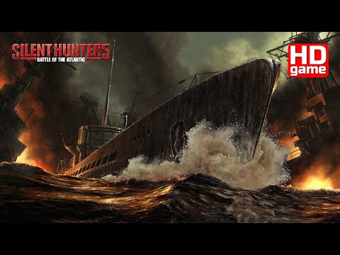 Silent Hunter 5 Battle of the Atlantic HD+ #1 Кампания (прохождение без комментариев) 1440p60