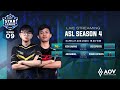 ASL Week 9 Day 18 - ASL 2020 Season 4 - Garena AOV (Arena of Valor)