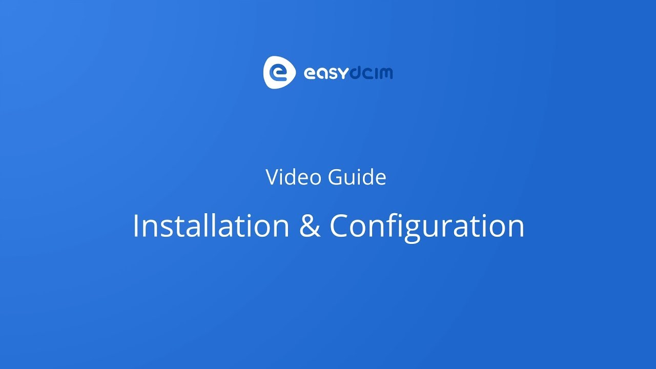 EasyDCIM Video Guide: Installation