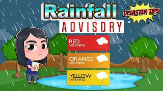 Color Coded Rainfall Warning mula sa PAGASA | Ating Alamin!