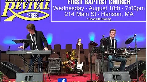 8-18-2021 Ernie & Jason Couch Revival Concert