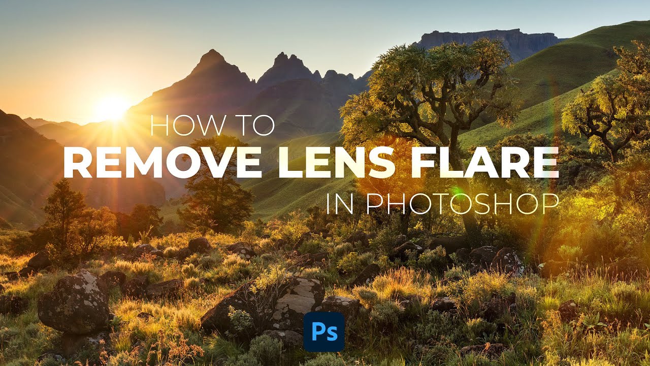 ting Legitimationsoplysninger Politisk How to Remove Lens Flare from Landscape Photos in Photoshop - YouTube