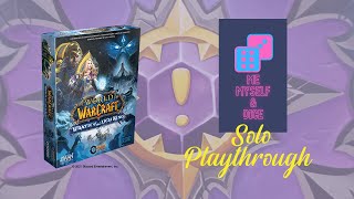 World of Warcraft Wrath of the Lich King Pandemic Board Game How to Play & SOLO PLAYTHROUGH