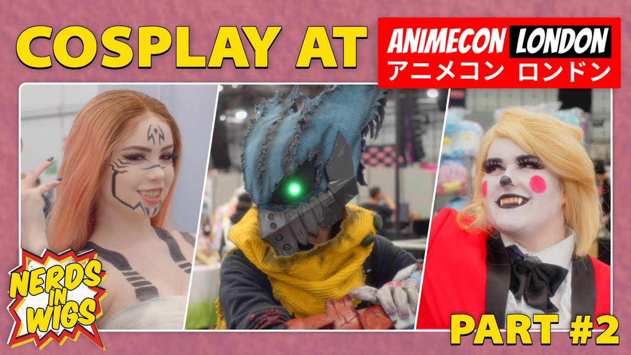 COSPLAY at AnimeCon London 2024 feat. JJK, MHA, Hazbin Hotel & more!
