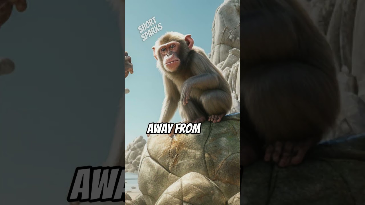 This is how squirrels got three white strips on their back! 