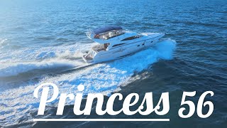 NaVode обзор моторной яхты катера Princess 56 классика не стареет