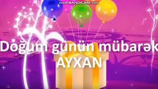 26.05.2018 AD GUNUN MUBAREK AYXAN HEDIYELER GOZLEYIR SENI