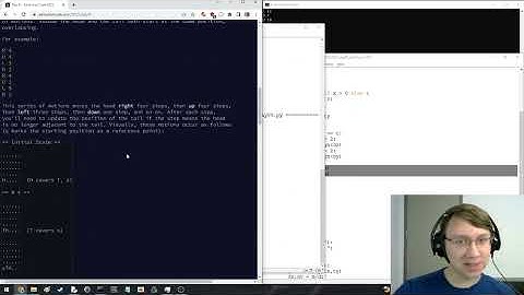 Advent of Code 2022 Day 9 Solve