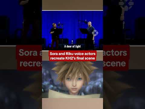 Kingdom Hearts 2 Final Scene Performed By Haley Joel Osment (Sora) & David Gallagher (Riku)! #d23
