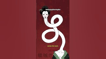 Rokurokubi (ろくろ首). #rokurokubi #japanesemythology #horrorshorts #JapaneseHorror #yokai