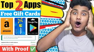 Top 2 Apps || Live Redeem Gift Cards || Free Amazon & Flipkart Gift Card  || Free Amazon Gift Card screenshot 1