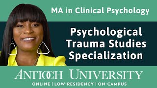 Ma In Clinical Psychology Psychological Trauma Studies Specialization
