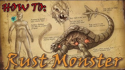 HOW TO: Rust monster