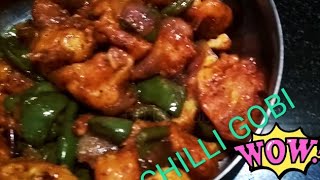 CHILLI GOBI Recipe -No maida,No corn flour -Easy recipe😋 screenshot 4