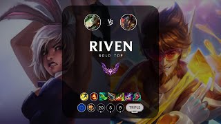 Riven Top vs Twisted Fate - EUW Master Patch 14.8