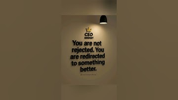 You’re Not Rejected — You’re Redirected to Something Better 🌱✨