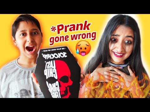 Jolo chip prank on my sister | jolo chip challenge gone wrong