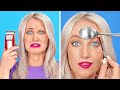 COOL GIRLY MAKEUP HACKS || New Girly tRICKS And Tips by 123 GO! SHORTS #shorts