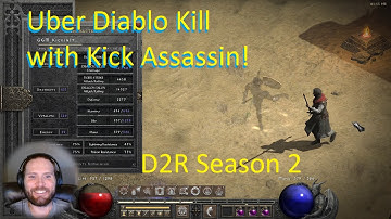 D2R S2 - Uber Diablo (Dclone) Kill with Kick Assassin!