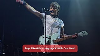 Boys Like Girls - Language / Heels Over Head (Live at Singapore 2024)