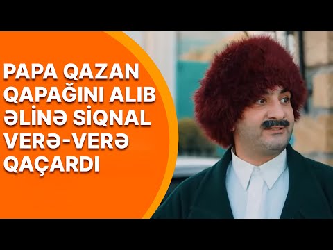 Buğlama TV - Papa qazan qapağını alıb əlinə siqnal verə-verə qaçardı