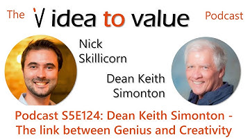 Podcast S5E124: Dean Keith Simonton - The link between genius and creativity