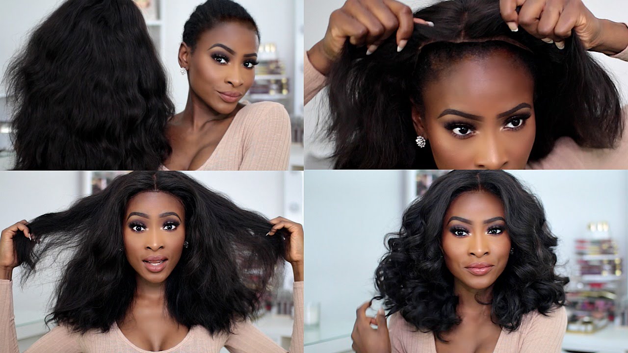 Installing Styling My Aliexpress Hair Start To Finish Maxglam Installing Styling My Aliexpress Hair Start To Finish Maxglam Brazilian Bodywave Lace Frontal You