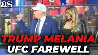 Trump and Melania STEAL THE SPOTLIGHT at UFC 250 with EMOTIONAL CROWD FAREWELL