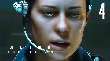 A FRANTIC CALL FOR HELP! - Alien Isolation | Blind Playthrough - Part 4