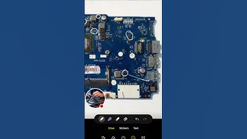 Basic Electronics Components On Laptop Motherboard Explanation With Image In Tamil Part 7 #tamil