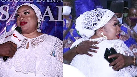 Beautiful Dress Foluke Daramola Rock On Her Birthday As She Welcomes Her Husband To Her Birthday