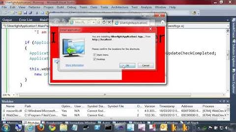 Silverlight for In-Browser, Out-Of-Browser and Elevated Applications