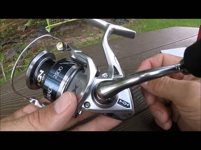 The All New Shimano Stradic 2500 FK Spinning Reel Unboxing and Up Close  Look - GoPro HD 