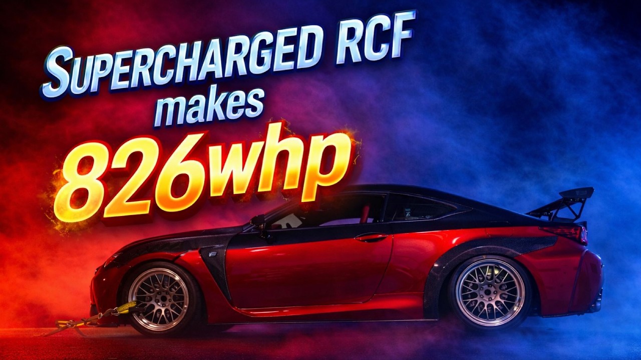 RR Racing Supercharged RCF makes 800+ Wheel! - YouTube