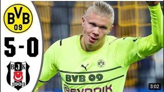 Haaland Sai Do Banco E Marca Em Eada Borussia Dortmund 5 X 0 Betas Champions League