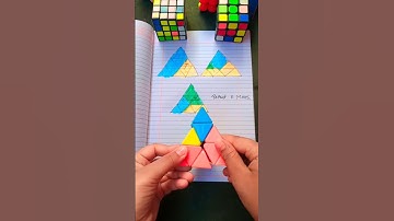 How to solve pyramid cube with in 15 second 🥈🥈#shorts #short #youtube #cubing