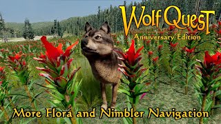 More Flora and Nimbler Navigation
FIRST: WolfQuest: Anniversary Edition is on sale this weekend — 25% off! Go to WolfQuest.org and click Buy the Game!
We are in the last stretch of work for the next patch of WolfQuest: Anniversary Edition, which will be v1.0.7l. This will have several significant improvements:
Tommi has refactored and overhauled the NPC navigation, pathfinding, and obstacle avoidance systems, making those smarter and more robust. No longer will mates get stuck on a boulder while trying to cross a creek, or circle endlessly around a meat chunk. Elk are also much more adept at navigating around trees and boulders as they flee for their lives. It makes moving through the game world feel even more immersive!
I have been working on improvements to the natural environment, adding more (and better) tree stumps in the woods and more ground clutter in the form of dead logs. Istvan Szala, one of our freelance 3D artists (who has been making some new stuff for the upcoming Lost River DLC), created models for snowberry and huckleberry bushes, and Indian paintbrush flower. Put together, these make the forest floor much denser, and more realistic (though still a far cry from the truly dense forests along the south slopes of Slough Creek). The splashes of new seasonal colors are also very nice.
Along with helping me with those improvements to the environment, Andrei has been fixing bugs and adding polish is many different ways. (Many of these were suggested by players via Feedback and Bug Reports, so thanks for those! It is satisfying that the bug reports are trending to minor tweaks as we slowly but surely polish the game.)
And Mikko has been making steady progress on Slough Creek multiplayer, which is really shaping up and should be ready for public beta pretty soon. I get to spend time actually playing WolfQuest (not as common as you might think) with our dedicated and amazing core beta testers who are crucial to refining and balancing the systems before releasing it to a wider group.
All of the above (except for Slough Creek multiplayer) will be in patch 1.0.7l, coming very soon to public beta and then full release.
WolfQuest: Anniversary Edition is available now for PC/Mac on Steam and itch.io, as Early Access. The game currently includes Episode 1: Amethyst Mountain, Episode 2: Slough Creek, Lost River: Classic, and multiplayer mode in Amethyst and Lost River. (Slough Creek multiplayer is coming soon,.) Once the game is completed on PC/Mac, we will turn our attention to other platforms. The next episode, Tower Fall (DLC) will follow. We do not announce specific release dates. We will release them when they are ready! More Flora and Nimbler Navigation